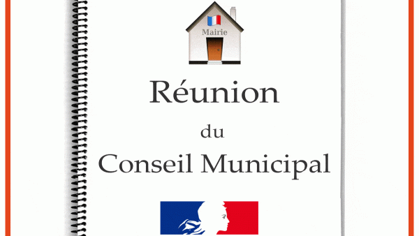 Réunion du Conseil municipal
